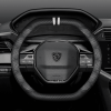 Bọc vô lăng xe Peugeot chất liệu Carbon thể thao, hiện đại