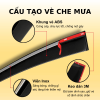 Cấu tạo vè che mưa ô tô