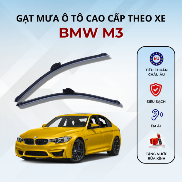 Gạt mưa xe BMW M3 cao cấp thế hệ mới