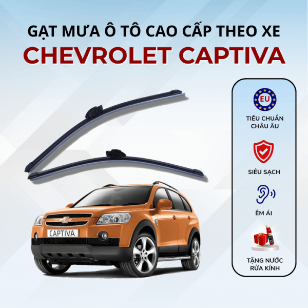 Gạt mưa xe Chevrolet Captiva cao cấp thế hệ mới