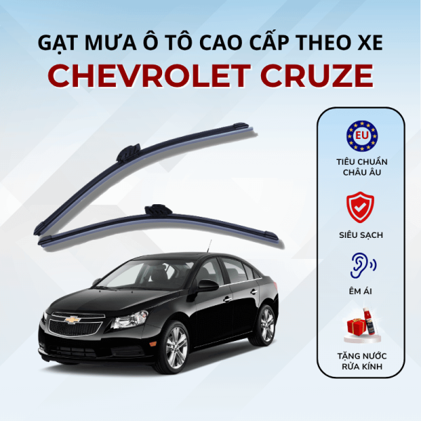 Gạt mưa xe Chevrolet Cruze cao cấp thế hệ mới