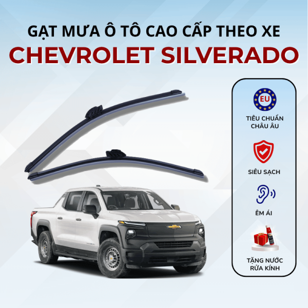 Gạt mưa xe Chevrolet Silverado cao cấp thế hệ mới