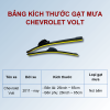 Gạt mưa xe Chevrolet Volt chính hãng siêu sạch siêu êm
