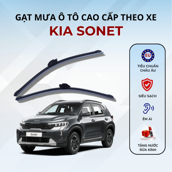 Gạt mưa xe KIA Sonet cao cấp thế hệ mới