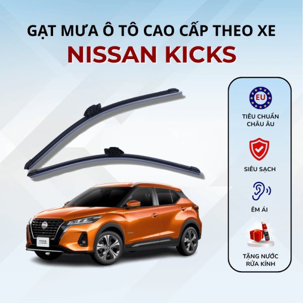 Gạt mưa xe Nissan Kicks cao cấp thế hệ mới