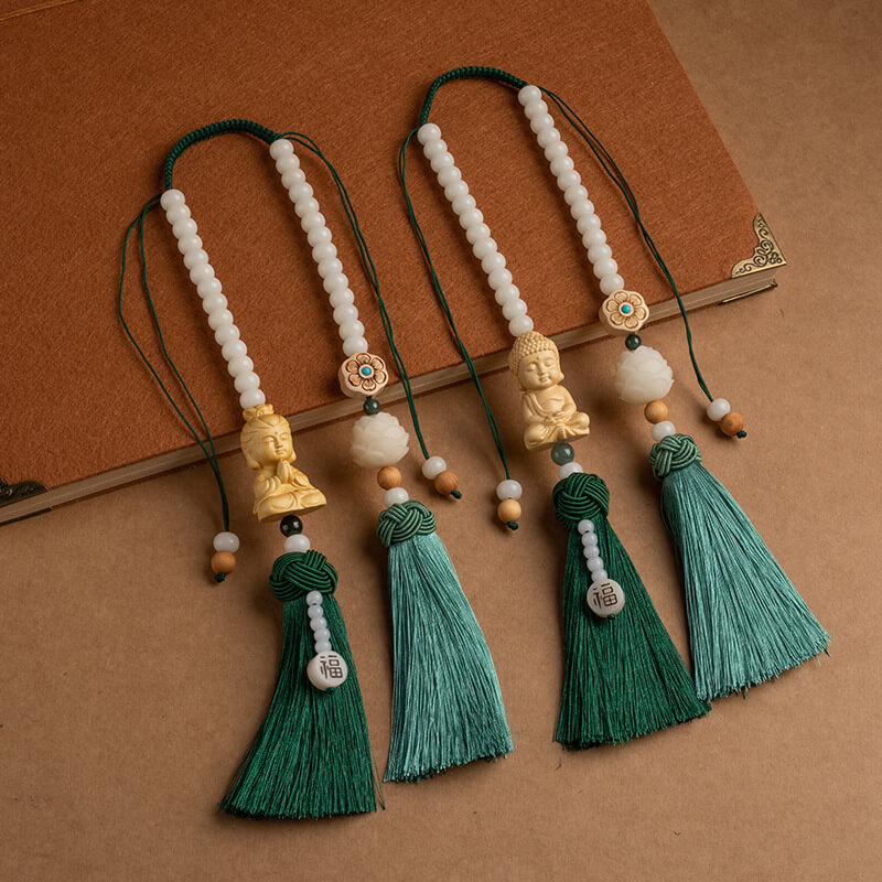 Khánh treo xe Phật Thích Ca thiền tọa - Hoa sen bồ đề tâm an