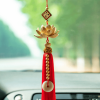 Khánh Phúc Liên Hoa gỗ hoàng dương cao cấp treo xe