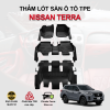 Thảm lót sàn xe ô tô Nissan Terra chất liệu TPE khuôn đúc nguyên khối tràn viền cao cấp