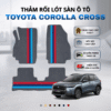 Thảm rối lót sàn ô tô Toyota Corolla Cross 2020-2025 cao cấp
