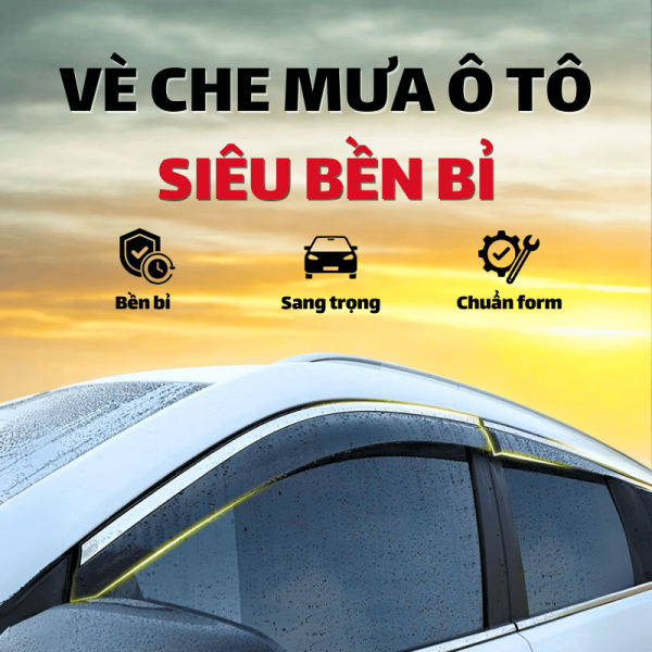Vè che mưa ô tô cao cấp siêu bền