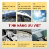 Chất liệu bền bỉ, khả năng che chắn toàn diện