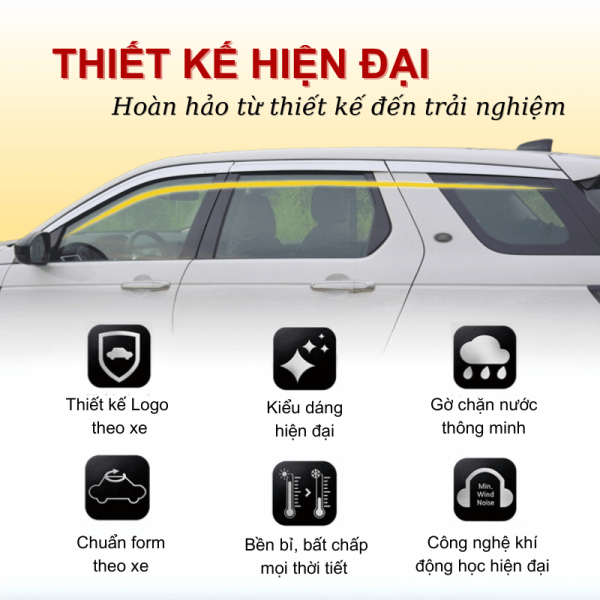 Thiết kế hiện đại hoàn hảo trên mọi hành trình