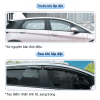 Sự khác biệt trước và sau khi lắp đặt vè che mưa ô tô