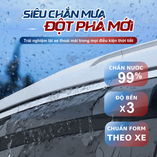 Công Nghệ siêu chắn mưa đột phá mới