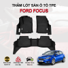 Thảm lót sàn xe ô tô Ford Focus chất liệu TPE khuôn đúc nguyên khối tràn viền cao cấp
