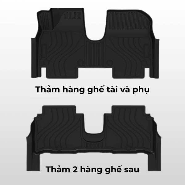 Bộ thảm lót sàn ô tô Hyundai IONIQ 5 chất liệu TPE