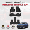 Thảm lót sàn xe ô tô Mercedes Benz GLE SUV chất liệu TPE khuôn đúc nguyên khối tràn viền cao cấp