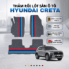 Thảm rối lót sàn ô tô Hyundai Creta 2020-2025 cao cấp