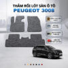Thảm rối lót sàn ô tô Peugeot 3008 2021-2025 cao cấp