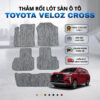 Thảm rối lót sàn ô tô Toyota Veloz Cross 2022-2025 cao cấp