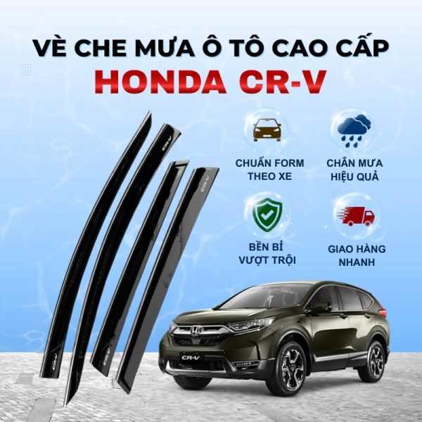 Vè che mưa ô tô Honda CR-V nhựa ABS cao cấp
