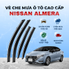Vè che mưa ô tô Nissan Almera nhựa ABS cao cấp