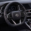 Bọc vô lăng MG chất liệu Da cừu thật vân Carbon cao cấp