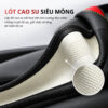Bọc vô lăng da Nappa vân tổ ong 3D thể thao cao cấp