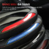 Bọc vô lăng da Nappa vân tổ ong 3D thể thao cao cấp