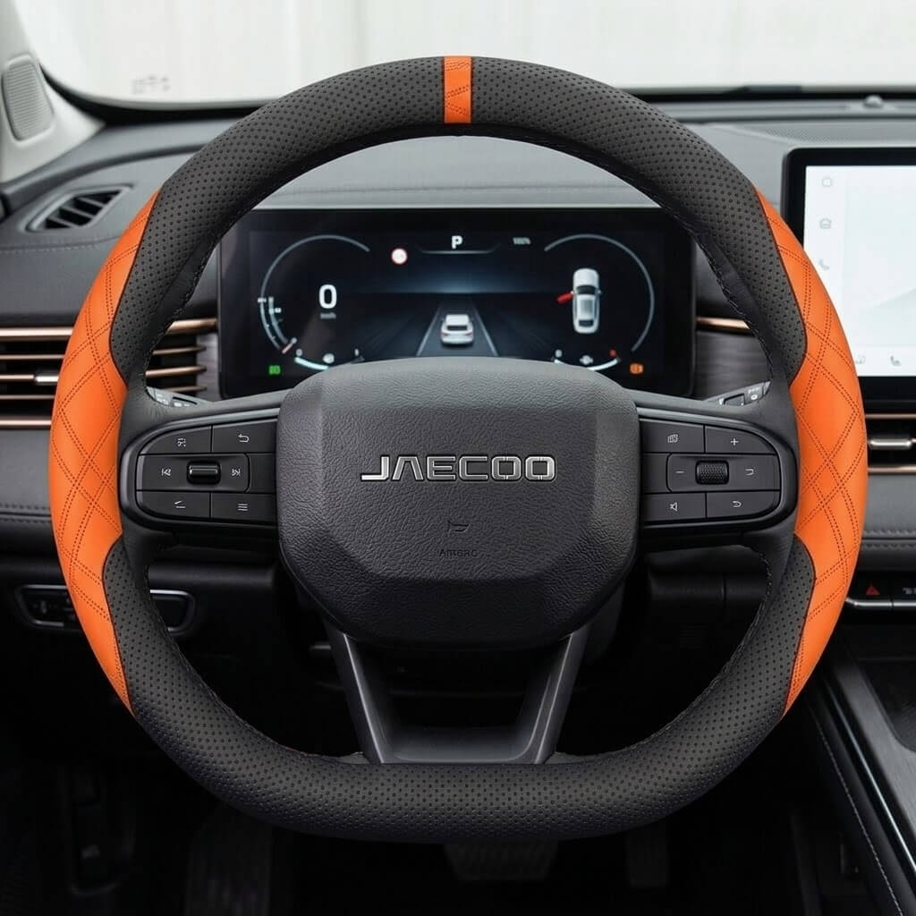 Bọc vô lăng xe Jaecoo chất liệu da Nappa cao cấp