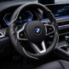Bọc vô lăng xe BMW Da cừu thật vân Carbon cao cấp