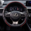 Bọc vô lăng xe Lexus Da cừu thật sợi Carbon cao cấp