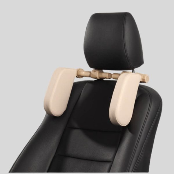 Gối tựa đầu hai bên ô tô cao su non bọc da PVC cao cấp