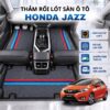 Thảm rối lót sàn ô tô Honda Jazz 2018-2025 cao cấp