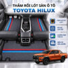 Thảm rối lót sàn ô tô Toyota Hilux 2023-2025 cao cấp