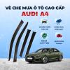 Vè che mưa xe Audi A4 chất liệu ABS cao cấp viền Inox