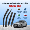 Vè che mưa ô tô BMW X3 chất liệu ABS cao cấp viền Inox