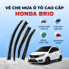 Vè che mưa xe Honda Brio chất liệu ABS cao cấp viền Inox