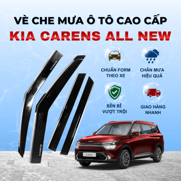 Vè che mưa ô tô KIA Carens All New ABS cao cấp