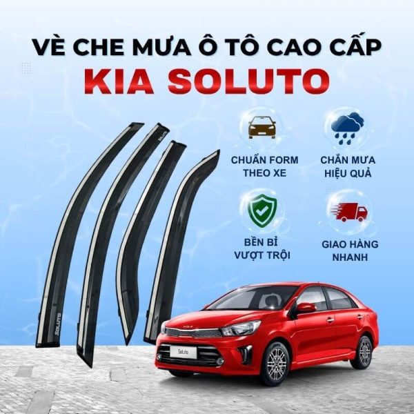 Vè che mưa ô tô KIA Soluto ABS cao cấp