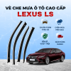 Vè che mưa xe Lexus LS chất liệu ABS cao cấp viền Inox