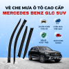 Vè che mưa ô tô Mercedes Benz GLC SUV chất liệu ABS cao cấp viền Inox