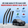 Vè che mưa ô tô Mercedes Benz GLE SUV chất liệu ABS cao cấp viền Inox