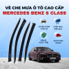 Vè che mưa ô tô Mercedes Benz S Class chất liệu ABS cao cấp viền Inox