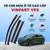 Vè che mưa ô tô Vinfast VF8 chất liệu ABS cao cấp viền Inox