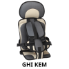 Đệm ghế ngồi ô tô có đai an toàn cho bé đa dụng