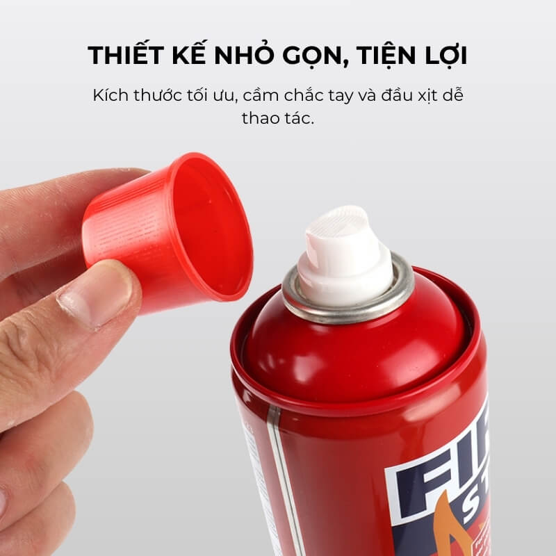 Bình chữa cháy Mini Foam chuyên dùng chữa cháy trên xe oto