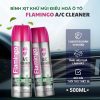 Bình xịt bọt vệ sinh khử mùi hôi điều hòa ô tô Flamingo A/C Cleaner F020