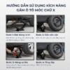 Bộ kích nâng gầm ô tô kích móc chữ X 2 tấn ABC