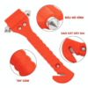 Búa thoát hiểm ô tô đa năng kèm dao cắt